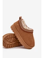 Śniegowce Dziecięce Z Haftem Camel Prina