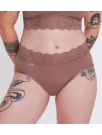 Dámske nohavičky Romance Midi - BROWN - hnedá 1141 - SLOGGI