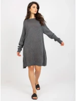 Dámsky sveter BA SW 9005 .36P tmavo šedá - FPrice