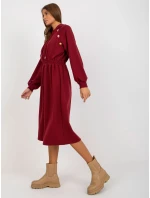 Dámske šaty RV SK 8336 gaštanové