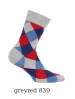 Pánske ponožky Wola Perfect Man vzorované W 94N03 Casual Pánske ponožky Wola Perfect Man vzorované W 94N03 Casual