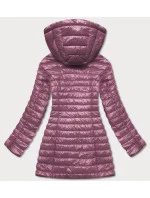 Obojstranná fialová dámska bunda (6808-259)