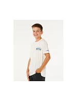 Chlapčenské tričko RIP CURL Rip Curl Pro 26 Tee – Boys, biele, detské