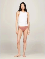 Dámske 3Pack BRAZILIAN UW0UW03871 0R2 white/st.béžová/ružová - Tommy Hilfiger