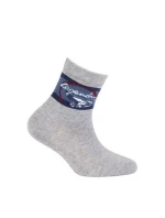 Chlapčenské vzorované ponožky Wola U24.P01;W24.P01 21-26 Chlapčenské vzorované ponožky Wola U24.P01;W24.P01 21-26