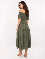 Šaty MI SK A2609.96 khaki Šaty MI SK A2609.96 khaki