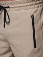 Pánske cargo nohavice béžové FashionStreet UX4457