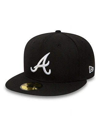 Čiapka New Era 59FIFTY MLB Atlanta Braves Fullcap čierna – 10047487 Čiapka New Era 59FIFTY MLB Atlanta Braves Fullcap čierna – 10047487