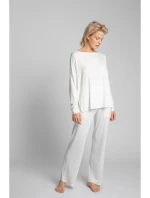 Viskózový vrchný diel setu LA029 cappuccino - Lalupa