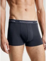 Pánske boxerky 3-PACK UM0UM02763 0SS tm. modrá - Tommy Hilfiger Pánske boxerky 3-PACK UM0UM02763 0SS tm. modrá - Tommy Hilfiger