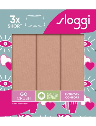sloggi GO Crush Short C3P - BROWN - SLOGGI BROWN - SLOGGI