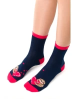 Dámske ponožky Steven art.136 Srdce Dámske ponožky Steven art.136 Srdce