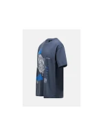 Tričko PEAK PERFORMANCE M Graphic Tee, tmavomodré