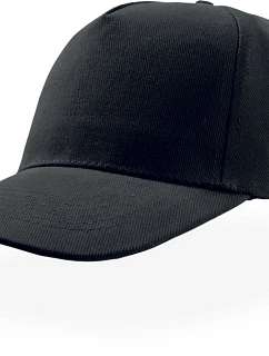 Atlantis Headwear Liberty Five 5-panelová bejzbalová čiapka „Liberty Five“ 33.0180 čierna