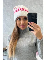 Dámska čiapka London K385 biela