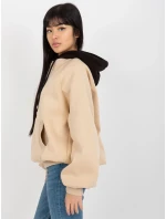 Dámska mikina EM BL 696.68 béžová - FPrice Dámska mikina EM BL 696.68 béžová - FPrice