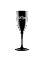 Personalizovaná nerozbitná pohár na prosecco – ... lebo [doplň si sám] nie je žiadna sranda ...