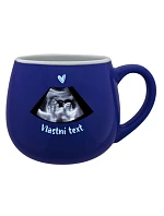 Personalizovaný keramický bacuľatý hrnček s ultrazvukom Personalizovaný keramický bacuľatý hrnček s ultrazvukom