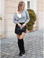 ZOLA dámsky svetlosivý sveter FashionStreet MY1603 ZOLA dámsky svetlosivý sveter FashionStreet MY1603