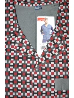Luna 797 long/r 4XL pánske pyžamo bez zipsu