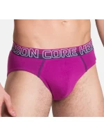 Pánske slipy Luxe 39022-MLC 2-dielna sada námornícka modrá a bobuľová - Henderson