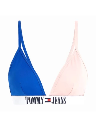 Dámsky horný diel plaviek Jeans UW0UW04079-TKB - Tommy Hilfiger