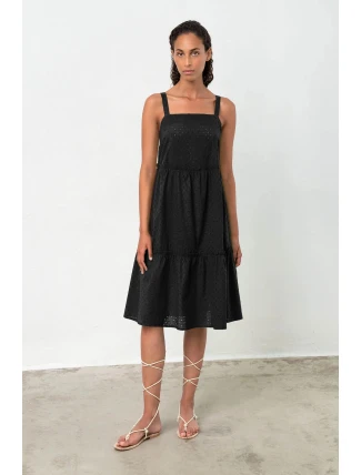 Dámske letné šaty Verta 18452 Black - Vamp Dámske letné šaty Verta 18452 Black - Vamp