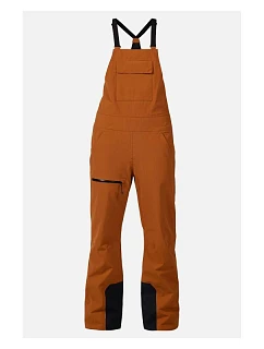 Dámske lyžiarske nohavice ROSSIGNOL W Outerlimits Insulated Bib, hnedé