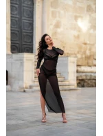 Dámske šaty V-10679 black - Axami Dámske šaty V-10679 black - Axami