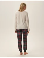 Dámske pyžamo Florencia 41902-80X Béžová - Henderson Ladies