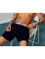 Pánske pyžamo NM2274E 13P - čierna / biela - Calvin Klein