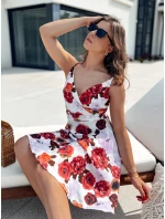 LUMINA šaty biele FashionStreet EY2488 LUMINA šaty biele FashionStreet EY2488