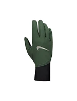 Pánske bežecké rukavice Nike Pacer Midweight, zeleno-čierne, N1010535313 M