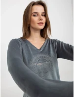 Dámska súprava RV KMPL 8442.23P šedomodrá - FPrice Dámska súprava RV KMPL 8442.23P šedomodrá - FPrice