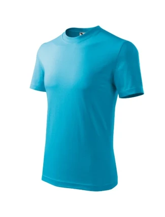 Ťažké unisex tyrkysové tričko