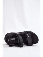 Sportowe Sandały Damskie Na Platformie Big Star RR274A077 Czarne