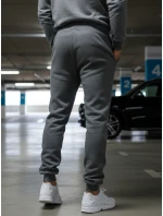 Pánske antracitové tepláky FashionStreet UX2396 Pánske antracitové tepláky FashionStreet UX2396
