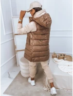 Dámska ťavia vesta ARAS FashionStreet TY2852 Dámska ťavia vesta ARAS FashionStreet TY2852