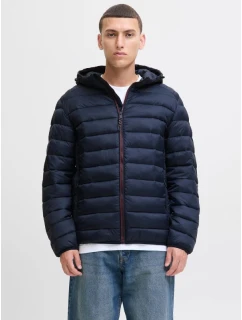 Jack&Jones pánska páperová bunda JJEBRADLEY LIGHT PUFFER HOOD NOOS 12280970 SKY CAPTAIN