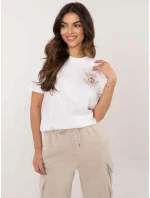 Blúzka D12022AC02645F biela Blúzka D12022AC02645F biela