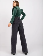 Blúzka DHJ BZ 6533A.44P tmavo zelená