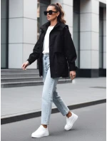 Dámska prechodná bunda s kapucňou MINESSA čierna FashionStreet TY4156