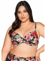 Mäkká plavková podprsenka Ava SK 219 Floral