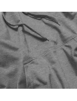 Tmavo šedá dámska mikina (20002)