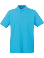 Fruit of the Loom Premium Polo Piqué – polokošeľa 16.3218, azúrovomodrá