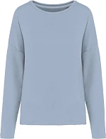 Kariban K 471 Dámska mikina oversize 20.K471 akvamarínová