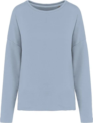 Kariban K 471 Dámska mikina oversize 20.K471 akvamarínová