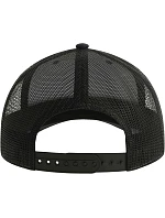 Atlantis Headwear Bryce 6-panelová truckerová čiapka 33.0102 čierna/čierna Atlantis Headwear Bryce 6-panelová truckerová čiapka 33.0102 čierna/čierna