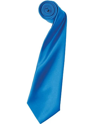 Premier PR 750 Saténová kravata „Colours“ 39.0750 sapphire