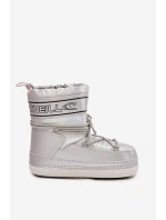 Śniegowce Damskie Z Wiązaniem O'NEILL LISA WOMEN HIGH 90253012.99S Srebrne